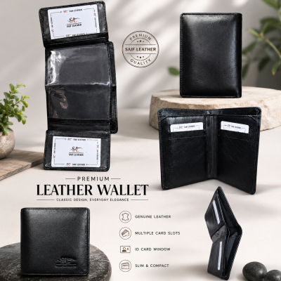 Classic Bifold Card Holder Wallet